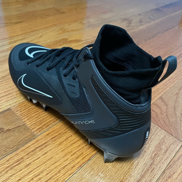 Nike Alpha Huarache 8 Elite LAX Lacrosse Cleats Black CW4440-011 Men's Size 13 - Picture 12 of 12